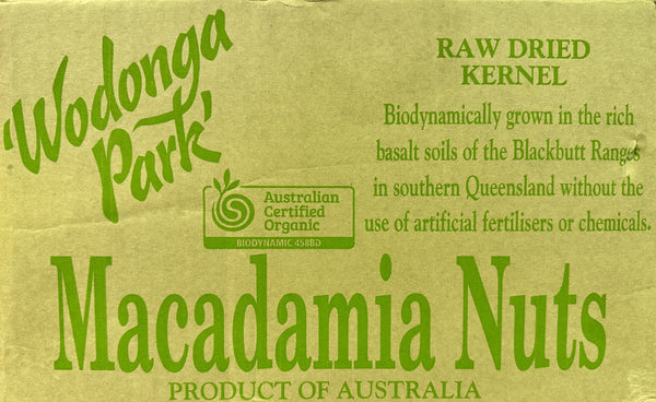 Macadamia Pieces - Organic, non-activated